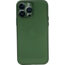 Bezos iPhone 13 Pro Kılıf Pp Ultra Ince Kapak - Yeşil