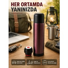 Vakumlu Termos 304 Paslanmaz Çelik Seyahat Termosu - Lisinya