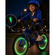 Hace Bazaar Araç Sibop LED Işığı 2li Set Bisiklet Motosiklet Jant Lambası