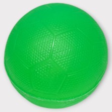 Köpek Oyuncağı - Plastik Düdüklü Top - Yeşil (Lisinya)