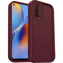Ankaverse®   A74 4g Kılıf Viera Silikon - Bordo