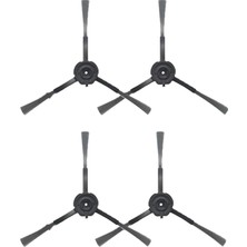 Mija Lydsto R1 Pro HD-STYTJ-W03 Için 4 Adet Siyah Yan Fırça