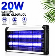 Raylax Elektrikli Sinek Öldürücü 20W Zincirli Askılı Sessiz ve Güçlü Etkili Cihaz