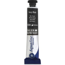 Daler Rowney : Aquafine : Tüp Suluboya : 8 ml : Ivory Black