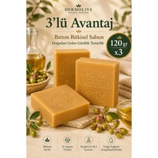 İnternatural Internatural 3'lü Avantaj - Bıttım Bitkisel Sabun 3 x 120 G