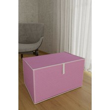 Çok Amaçlı Düzenleyici Kutu Organizer Cırt Cırtlı Hurç Mega Boy 30CM x 40CM x 60CM (3 Adet) 6272 ( Lisinya )