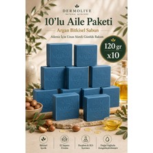İnternatural Internatural 10'lu Aile - Argan Bitkisel Sabun 10 x 120 G