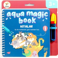 Lisinya Aqua Magic Book Kıtalar (Sihirli Boyama Kitabı)