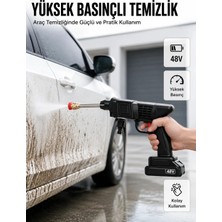 Meks Orijinal 2025 48V Şarjlı Basınçlı Temizlik Tabancası A Kalite Seri