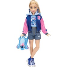 Meks JKILY23946 Disney Ily 4ever Stitch Kolej Temalı Bebek Kıyafet ve Aksesuarları