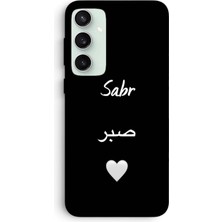 Teknoba Samsung S23 Fe Sabr Yazılı Telefon Kılıfı