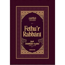 ALK Fethur Rabbani-Abdülkadir Geylani