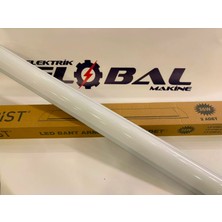 Lampist 36 Watt LED Bant Armatür 120 cm – Sıva Üstü Ince Kasa 6500K Beyaz Işık Çizgisel Tavan Lambası