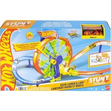 Meks JBX65 Hot Wheels Hızlı Fırlatma ve Döngü Parkuru Oyun Seti