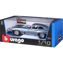 Meks 12044 Burago 1:18 Jaguar E-Type Coupe Model Araba