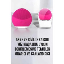 Yüz Temizleme ve Masaj Aleti Tüm Cilt Tipleri Için Uygun, Kan Dolaşımını Artıran Yeni Nesil
