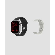 Akıllı Saat Kablosuz Şarjlı Bluetooth 5.2 Arama Bildirim Sesli Asistan 420 Mah