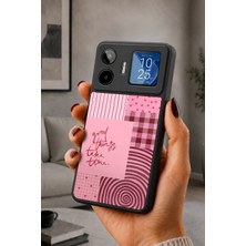 BG AKSESUAR General Mobile GM26 Pro Uyumlu Ilham Desenli Kamera Korumalı Darbelere Dayanıklı Kılıf