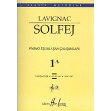 ALK Lavignac 1A - Solfej Piyano Eşlikli Şan Çalışmaları