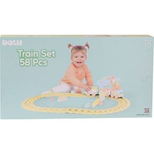 Meks 5221 Oyuncak Tren Set 58 Parça