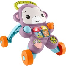Meks JGW94 Fisher-Price Benimle Öğren Mor Maymun Yürüteç