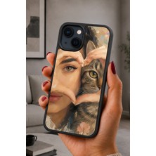 BG AKSESUAR iPhone 14 Plus Uyumlu Insankedi Desenli Kamera Korumalı Darbelere Dayanıklı Kılıf