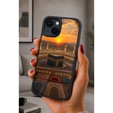 BG AKSESUAR iPhone 15 Uyumlu Namaz Desenli Kamera Korumalı Darbelere Dayanıklı Kılıf