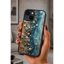 BG AKSESUAR iPhone 14 Plus Uyumlu Kabuk Desenli Kamera Korumalı Darbelere Dayanıklı Kılıf
