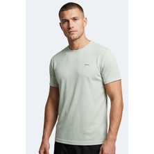 Slazenger Haunted I Erkek  Açık Yeşil Tişört
