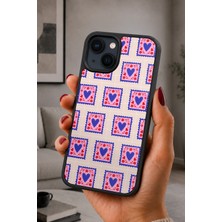 BG AKSESUAR iPhone 15 Uyumlu Aşk Desenli Kamera Korumalı Darbelere Dayanıklı Kılıf