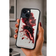 BG AKSESUAR iPhone 13 Mini Uyumlu Sukunagüç Desenli Kamera Korumalı Darbelere Dayanıklı Kılıf