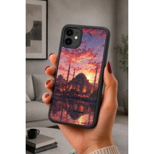 BG AKSESUAR iPhone 11 Uyumlu Kubbe Desenli Kamera Korumalı Darbelere Dayanıklı Kılıf
