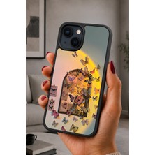 BG AKSESUAR iPhone 15 Uyumlu Doğa Desenli Kamera Korumalı Darbelere Dayanıklı Kılıf