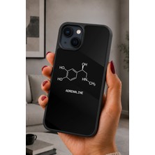 BG AKSESUAR iPhone 14 Plus Uyumlu Epinefrin Desenli Kamera Korumalı Darbelere Dayanıklı Kılıf