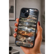 BG AKSESUAR iPhone 13 / 14 Uyumlu Bilimkurgu Desenli Kamera Korumalı Darbelere Dayanıklı Kılıf