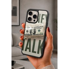 BG AKSESUAR iPhone 14 Pro Max Uyumlu Money Desenli Kamera Korumalı Darbelere Dayanıklı Kılıf