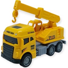 Iş Makinaları Serisi - Sürtmeli Vinç 12 cm  - 3624 (Lisinya)