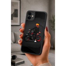 BG AKSESUAR iPhone 11 Uyumlu Sürücü Desenli Kamera Korumalı Darbelere Dayanıklı Kılıf