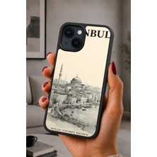BG AKSESUAR iPhone 15 Uyumlu Boğaziçi Desenli Kamera Korumalı Darbelere Dayanıklı Kılıf