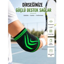 Kompresyonlu Dirseklik Spor Dirsek Destekliği Fitness Tenis Basketbol Voleybol Için - Lisinya