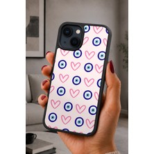 BG AKSESUAR iPhone 14 Plus Uyumlu Tılsım Desenli Kamera Korumalı Darbelere Dayanıklı Kılıf