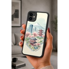 BG AKSESUAR iPhone 11 Uyumlu Tokyo Desenli Kamera Korumalı Darbelere Dayanıklı Kılıf
