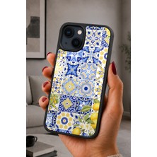 BG AKSESUAR iPhone 13 / 14 Uyumlu Limonluçini Desenli Kamera Korumalı Darbelere Dayanıklı Kılıf