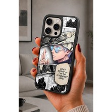BG AKSESUAR iPhone 15 Pro Max Uyumlu Engüçlü Desenli Kamera Korumalı Darbelere Dayanıklı Kılıf