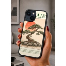 BG AKSESUAR iPhone 14 Plus Uyumlu Japonya Desenli Kamera Korumalı Darbelere Dayanıklı Kılıf