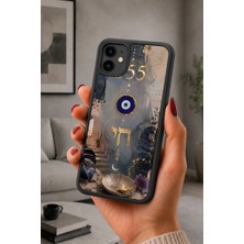 BG AKSESUAR iPhone 11 Uyumlu Numeroloji Desenli Kamera Korumalı Darbelere Dayanıklı Kılıf
