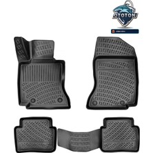 Rizline Mercedes-Benz C Serisi 2022 W206 Sedan 3D Havuzlu Paspas Seti & Karton Koku