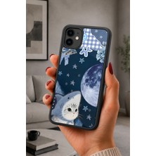 BG AKSESUAR iPhone 11 Uyumlu Maviköpekbalığı Desenli Kamera Korumalı Darbelere Dayanıklı Kılıf