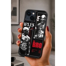 BG AKSESUAR iPhone 14 Plus Uyumlu Bronx Desenli Kamera Korumalı Darbelere Dayanıklı Kılıf