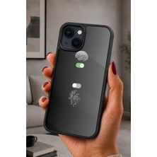 BG AKSESUAR iPhone 13 / 14 Uyumlu Beyin Desenli Kamera Korumalı Darbelere Dayanıklı Kılıf